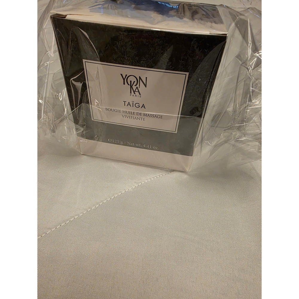 Yon-Ka Paris Taiga Invigorating Massage Oil Candle 125g 4.41oz Made in France